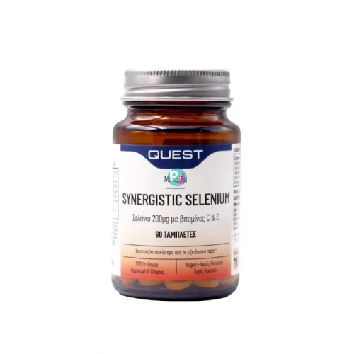 Quest Synergistic Selenium 200μg with Vitamins C & E
